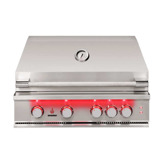 TrueFlame Built-In Grill: Premium Stainless Steel Cooking Power