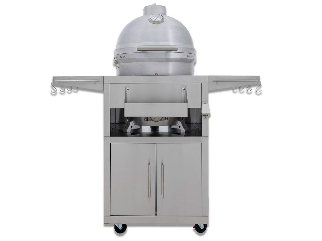 Blaze 20-Inch Cast Aluminum Freestanding Kamado Charcoal Grill