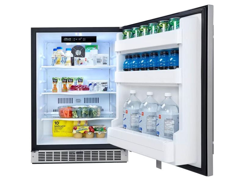 Challenger Designs 7 3/4-Ft Outdoor Kitchen Island with 32-Inch Napoleon Gas Grill, 24-Inch Refrigerator and Sink