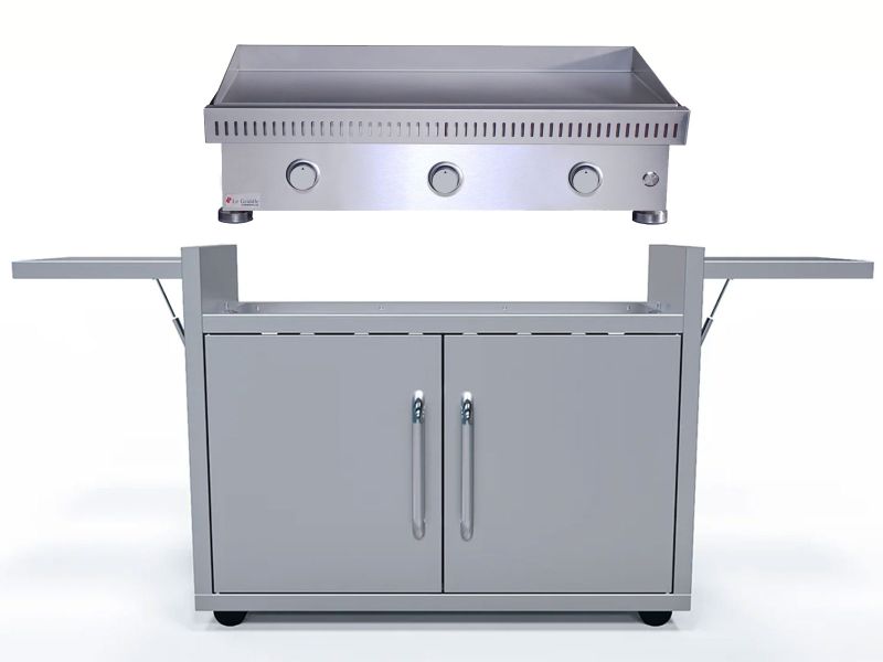 Le Griddle Commercial Series 105 41-Inch 3-Burner Freestanding Gas Griddle - 6mm Plate