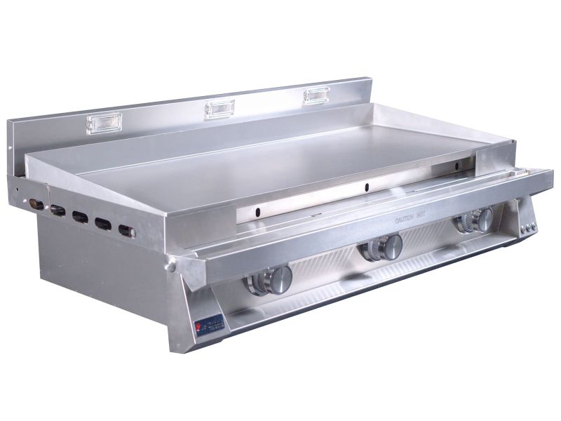 Le Griddle Pro Series 105 41-Inch 3-Burner Freestanding Gas Griddle with Lights - 3mm Plate