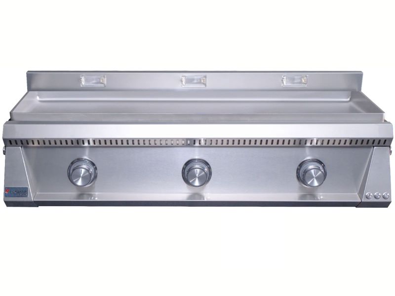Le Griddle Pro Series 105 41-Inch 3-Burner Gas Griddle with Lights - 6mm Plate
