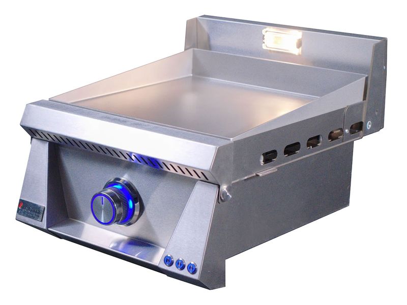 Le Griddle Pro Series 40 16-Inch 1-Burner Gas Griddle with Lights - 3mm Plate