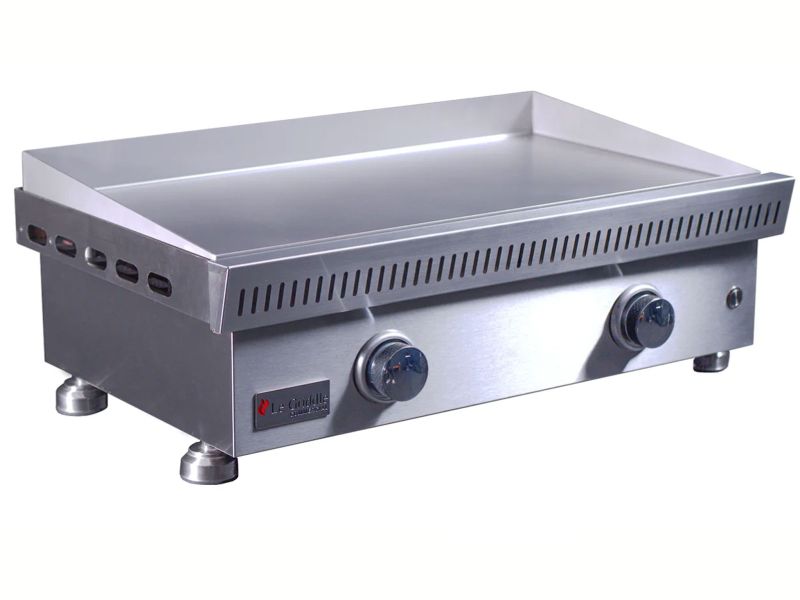 Le Griddle Commercial Series 75 30-Inch 2-Burner Freestanding Gas Griddle - 3mm Plate