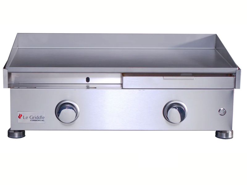 Le Griddle Commercial Series 75 30-Inch 2-Burner Gas Griddle - 3mm Plate