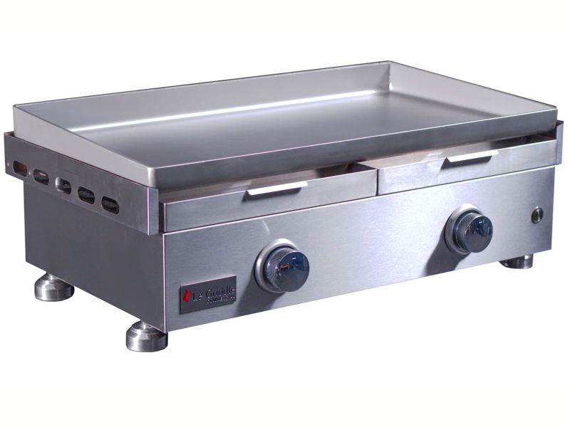 Le Griddle Commercial Series 75 30-Inch 2-Burner Freestanding Gas Griddle - 6mm Plate
