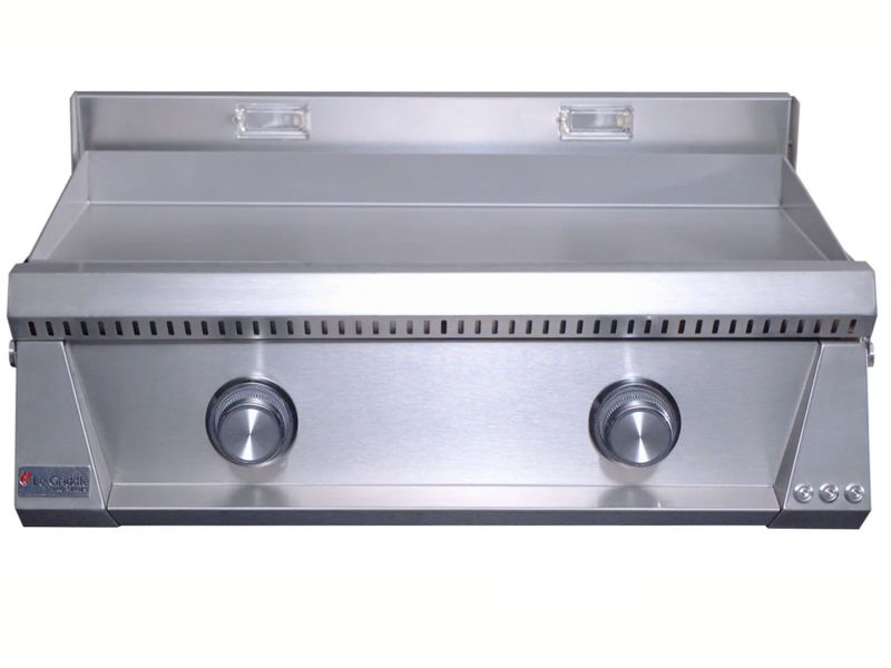 Le Griddle Pro Series 75 30-Inch 2-Burner Freestanding Gas Griddle with Lights - 3mm Plate