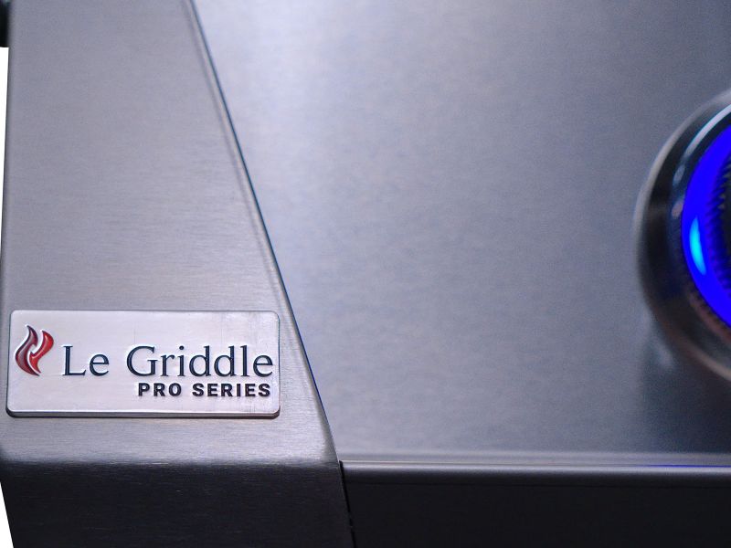 Le Griddle Pro Series 105 41-Inch 3-Burner Gas Griddle with Lights - 6mm Plate