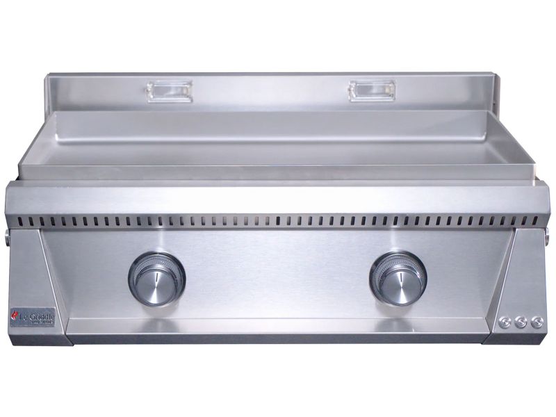 Le Griddle Pro Series 75 30-Inch 2-Burner Freestanding Gas Griddle with Lights - 6mm Plate