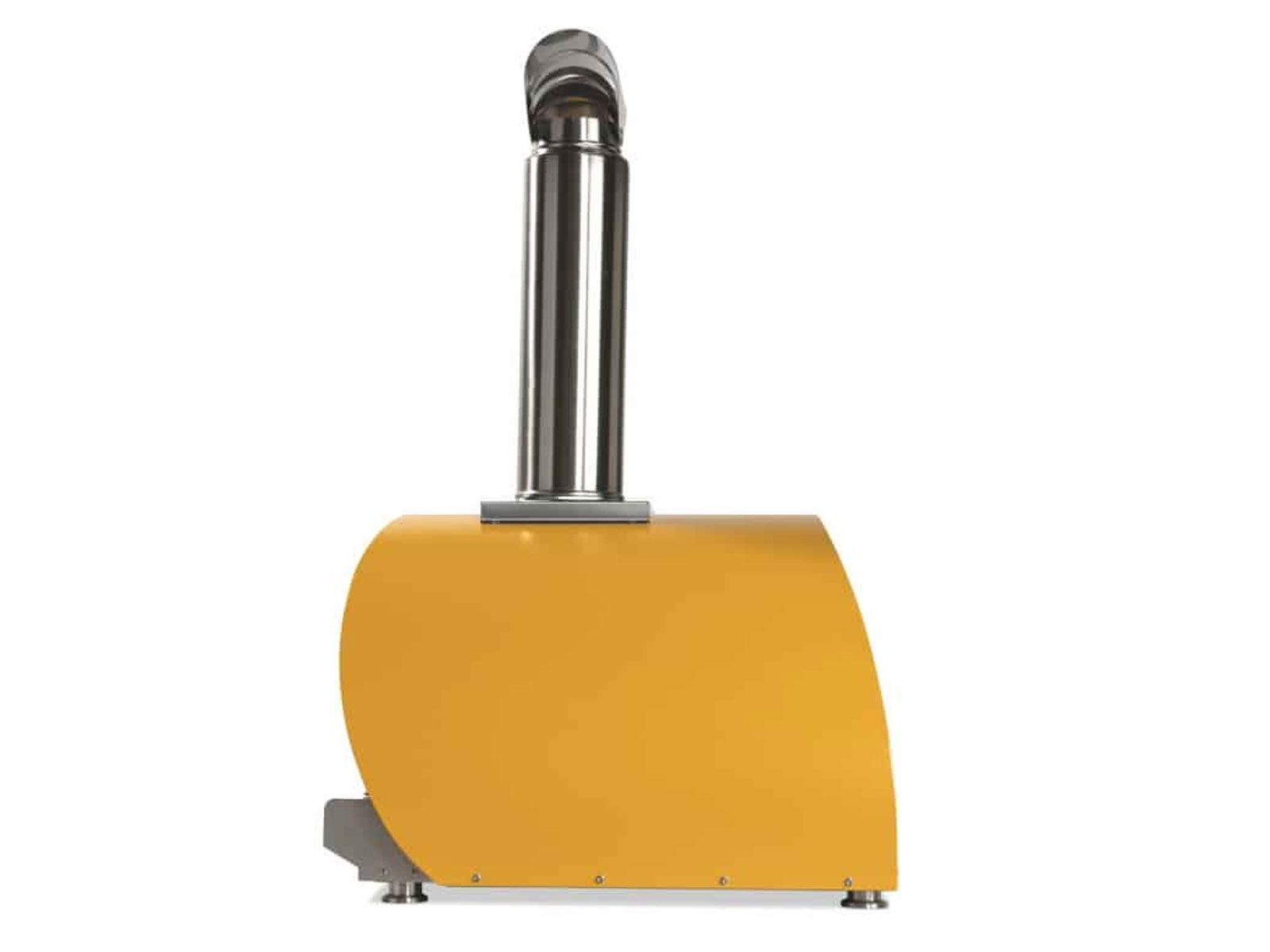 coyote 40-inch duomo wood-fired pizza oven - yellow