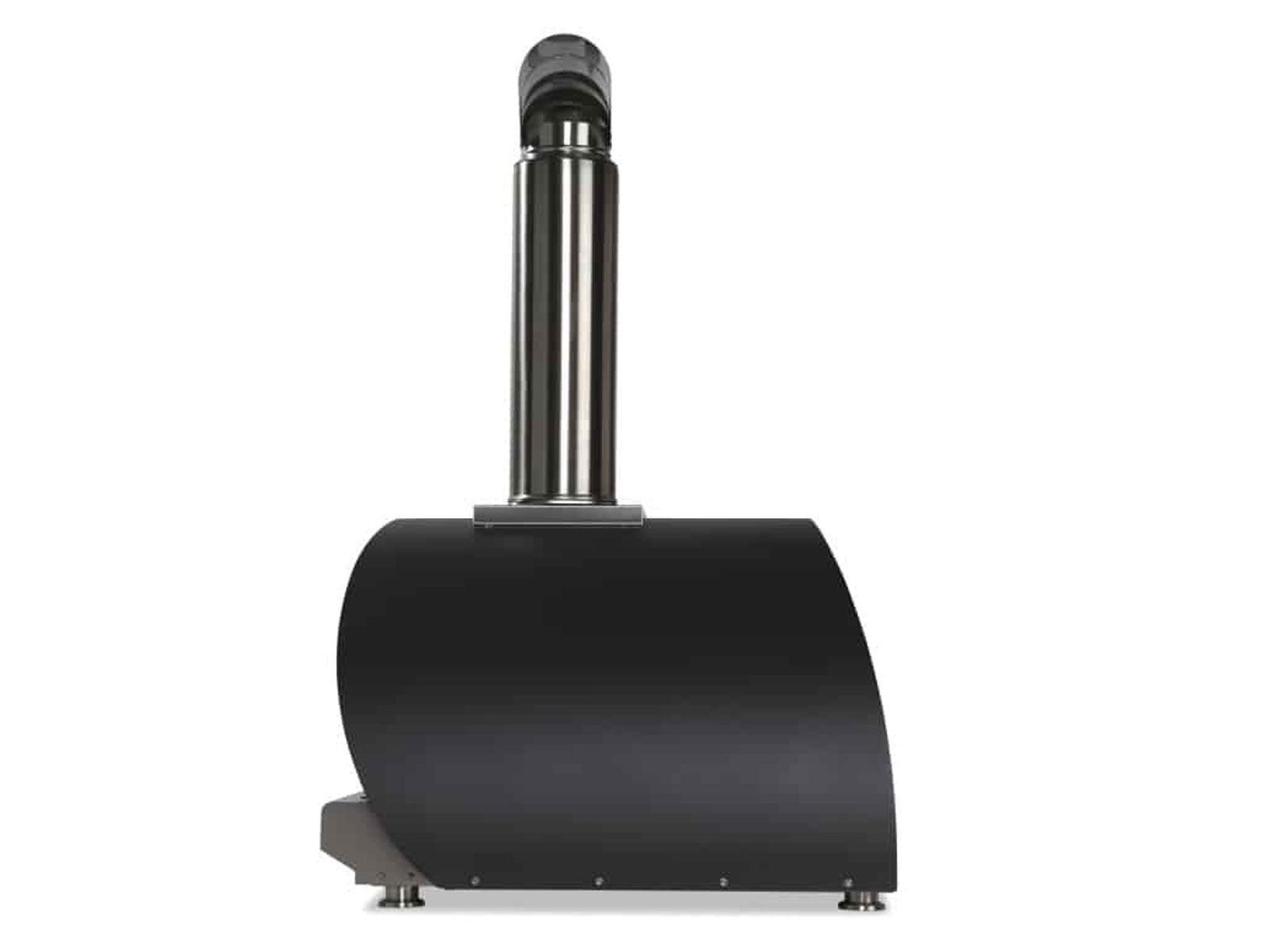 coyote 40-inch duomo wood-fired pizza oven - matte black