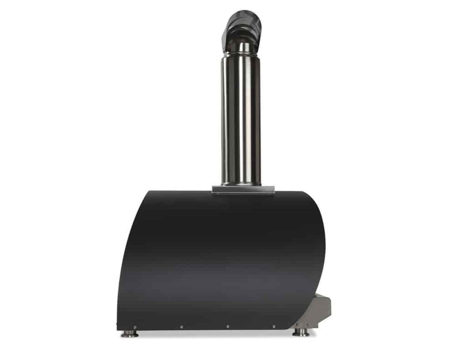 coyote 40-inch duomo wood-fired pizza oven - matte black