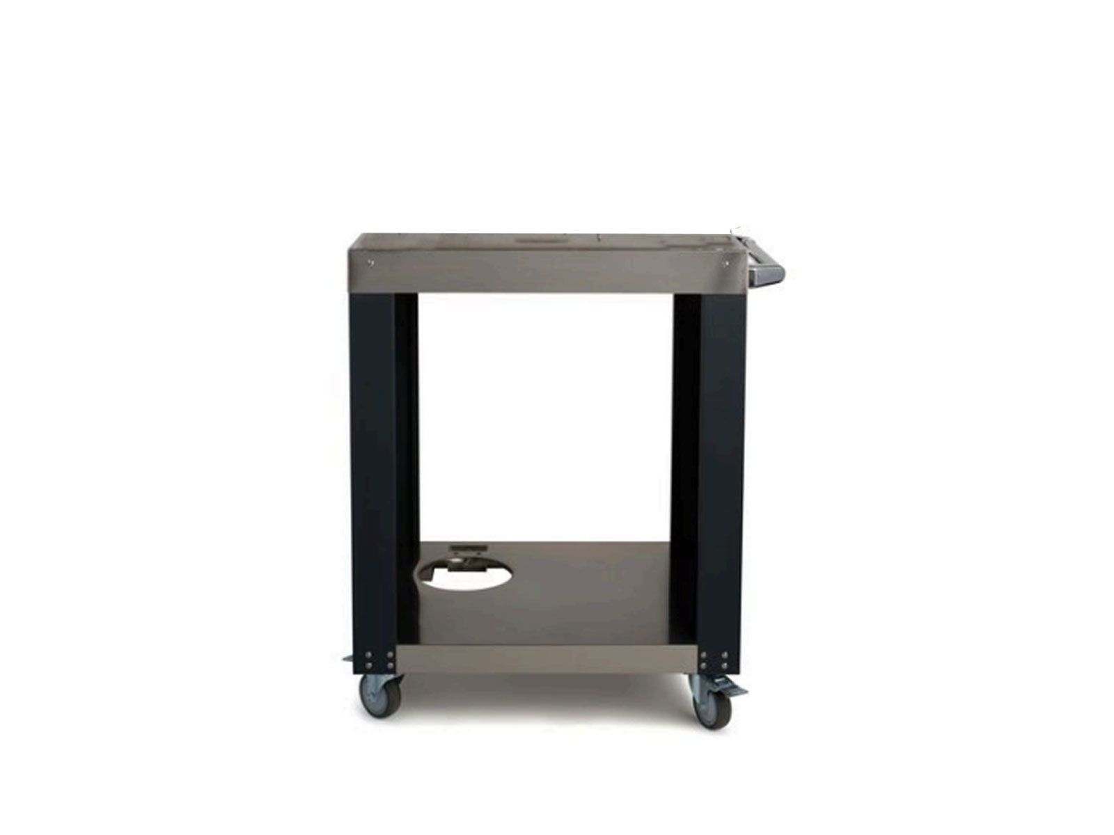 cart for coyote hybrid multi-fuel pizza oven