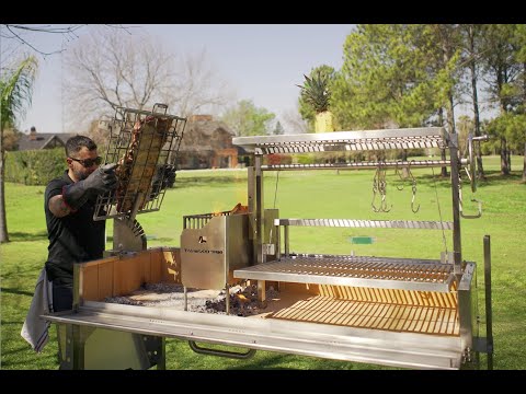Tagwood BBQ Argentine Santa Maria Wood Fire & Charcoal Grill - BBQ26SS