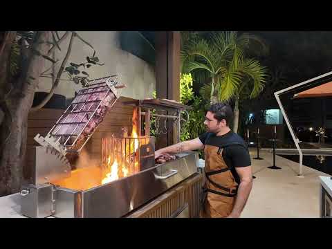 Tagwood BBQ Argentine Santa Maria Wood Fire & Charcoal Grill - BBQ08SS