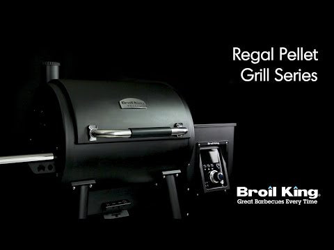 Broil King Regal Pellet 400 Wi-Fi & Bluetooth Controlled 26-Inch Pellet Grill (495051)