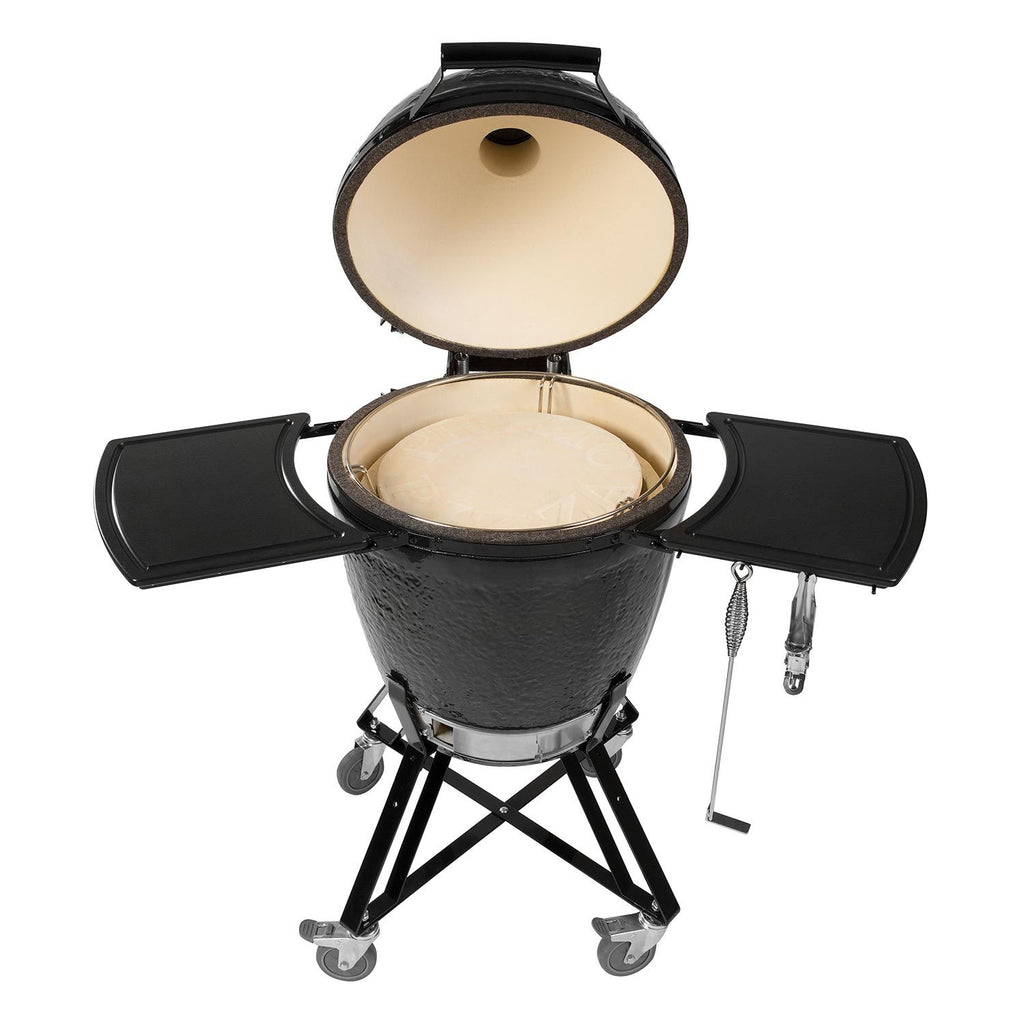 Primo Kamado Grill All-In-One Round Ceramic Charcoal