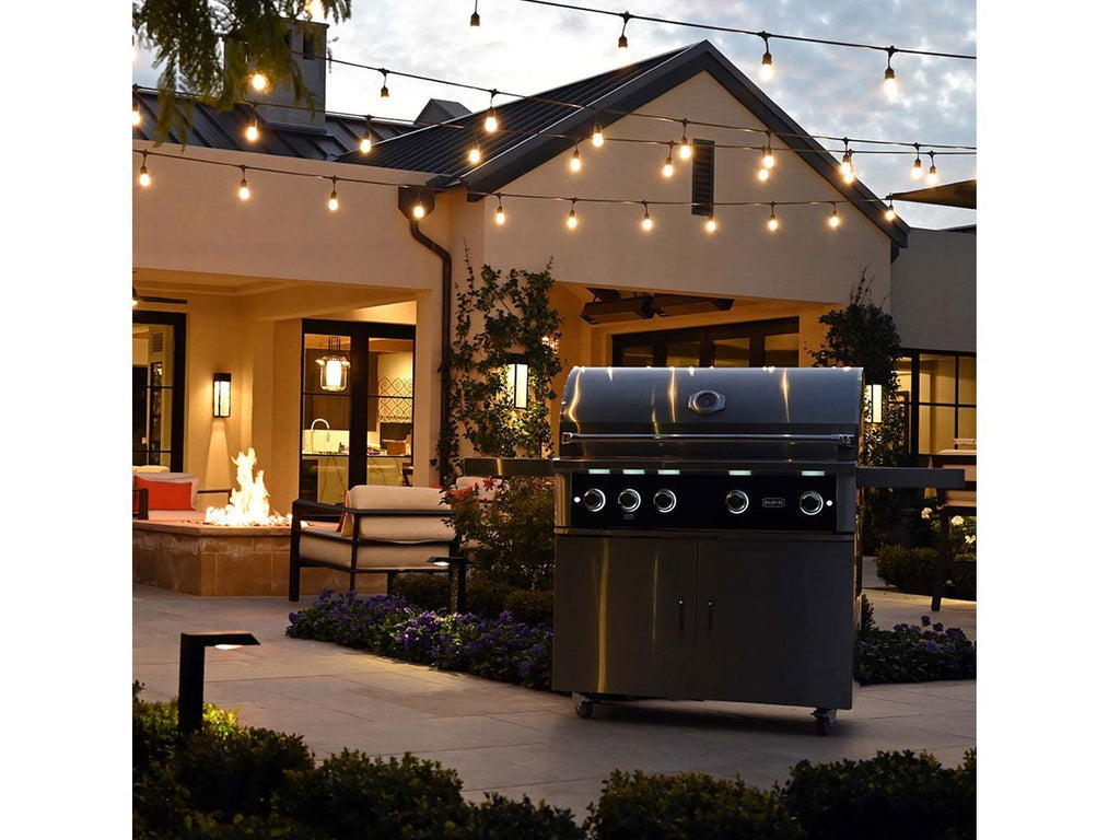 Wildfire Ranch Pro 42-Inch Black 304 Stainless Steel Freestanding Gas Grill