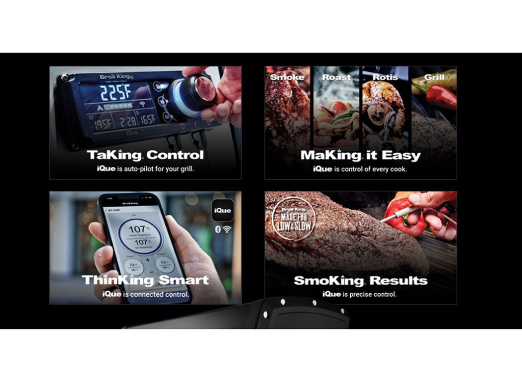 Broil King Imperial QS 690i 6-Burner Gas Grill Island With Rotisserie & Side Burner & iQue™ Technology Control