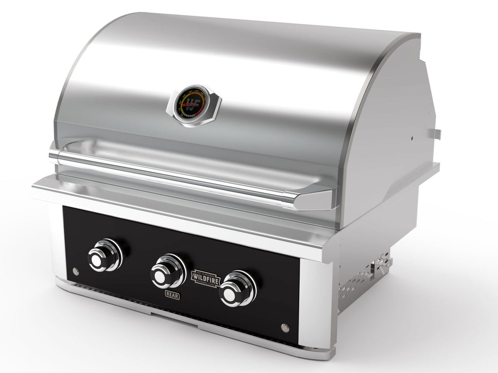 Wildfire Ranch Pro 30-Inch 2 Burner Black 304 Stainless Steel Gas Grill