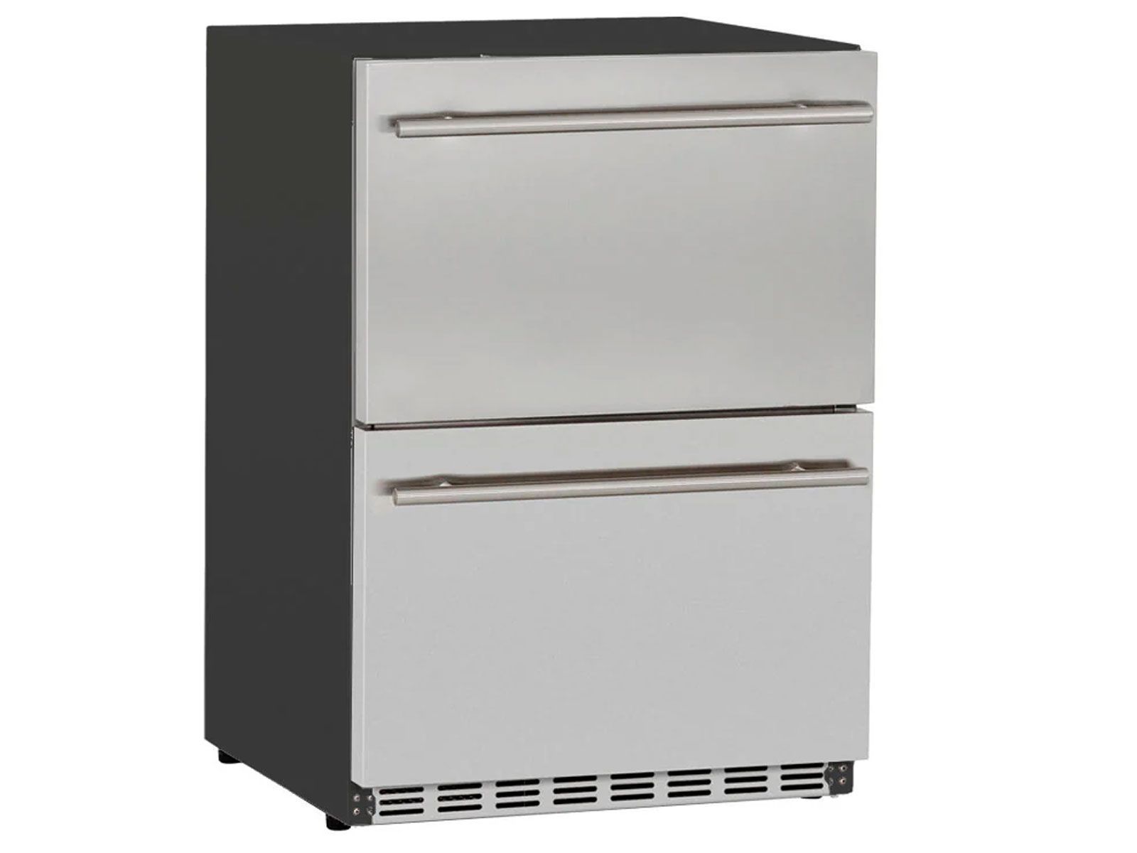 Summerset 24-Inch 5.3 Cu. Ft. Capacity Outdoor Rated Dual Drawer Refrigerator