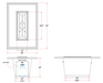 American Fyre Designs Reclaimed Wood Cosmopolitan Rectangle Chat Table