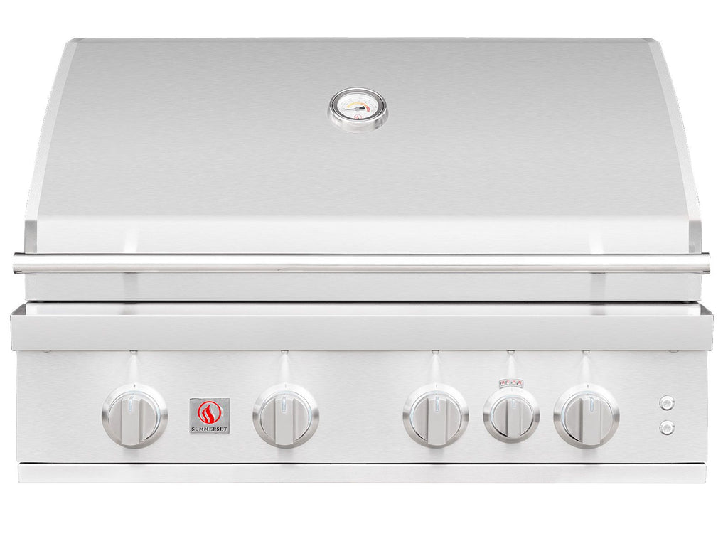 Summerset Sizzler Pro 32-inch 4-Burner Built-In Gas Grill w/ Rear Infrared Burner (SZRPRO32)