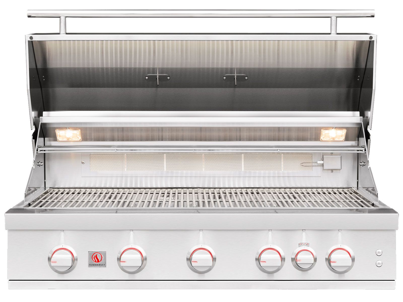 Summerset Sizzler Pro 40-Inch 5-Burner Built-In Gas Grill With Rear Infrared Burner (SZPRO40)