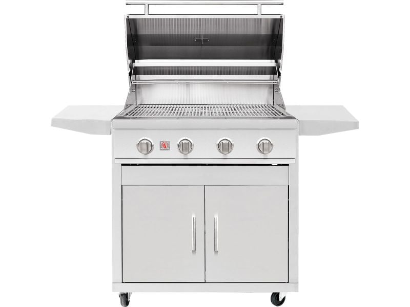 Summerset Sizzler 32-Inch 4-Burner Freestanding Gas Grill (SZR32+CART)