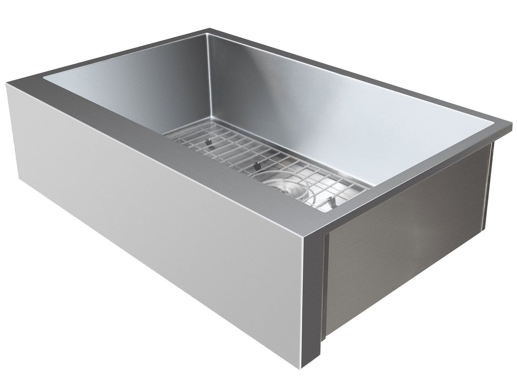 Summerset 32-Inch Outdoor Rated Farmhouse Sink and Faucet Package