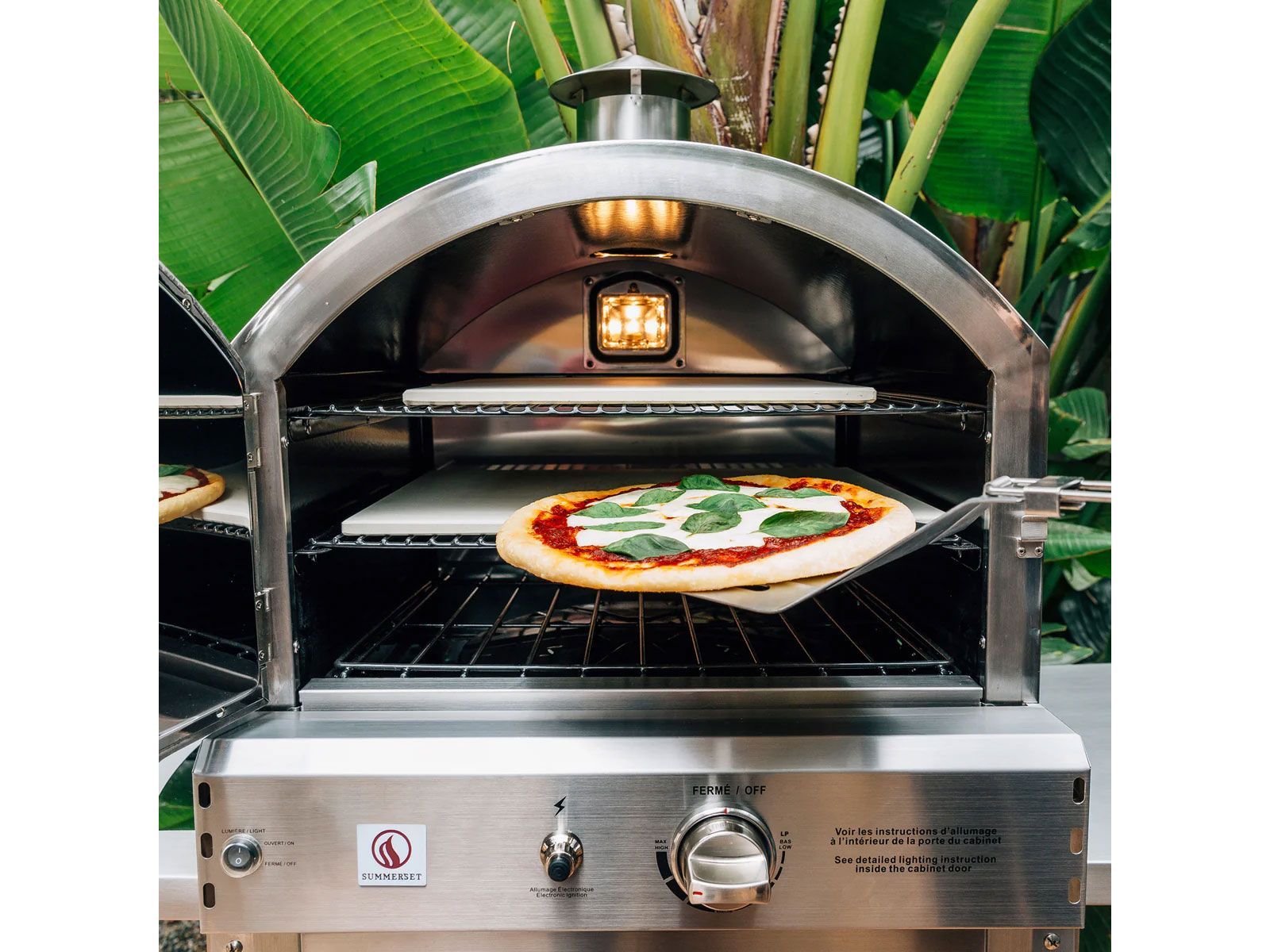 Summerset Built-In / Countertop Gas Outdoor Pizza Oven