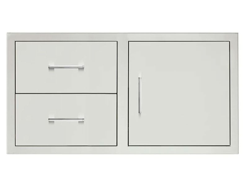 TrueFlame 30-Inch 2-Drawer & Access Door Combo
