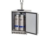 TrueFlame 24-Inch 6.6C Deluxe Single, Double or No Tab Outdoor Kegerator (AMD-RFR-24DK)