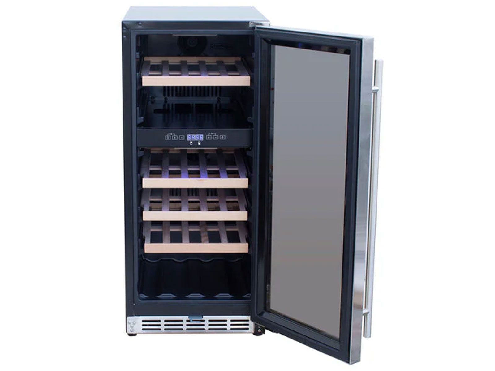 Summerset 15-Inch Outdoor Rated Dual Zone Wine Cooler