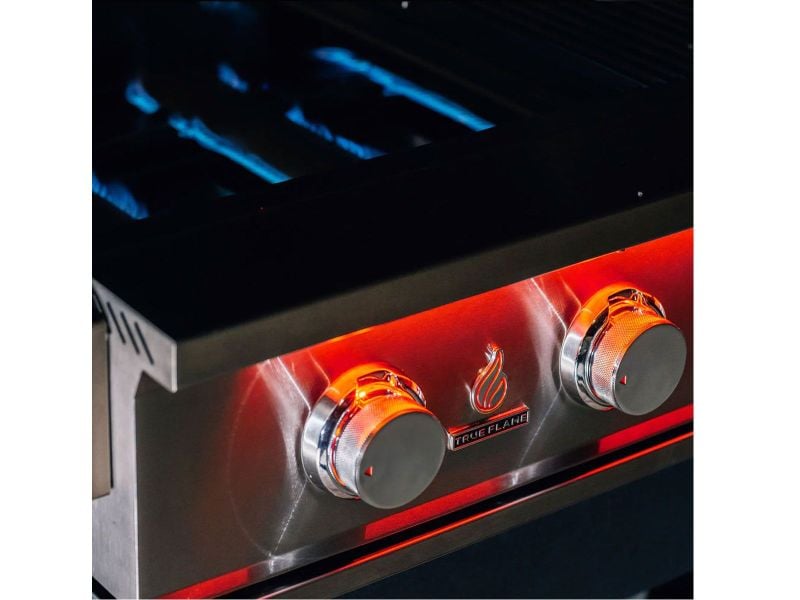 TrueFlame 25-Inch 3-Burner Built-In Gas Grill