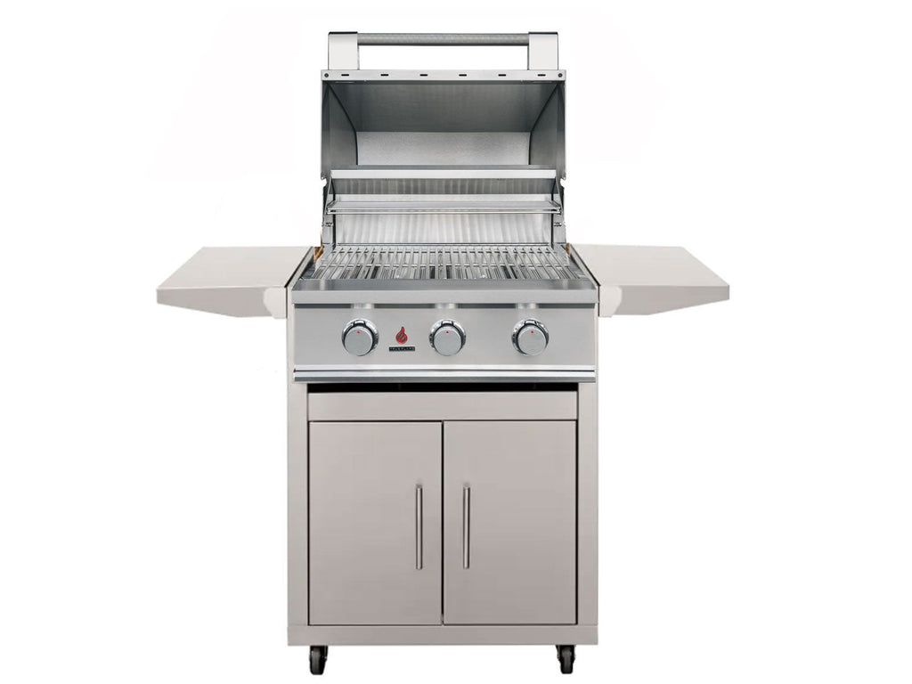 TrueFlame E Series 25-Inch 3-Burner Freestanding Gas Grill
