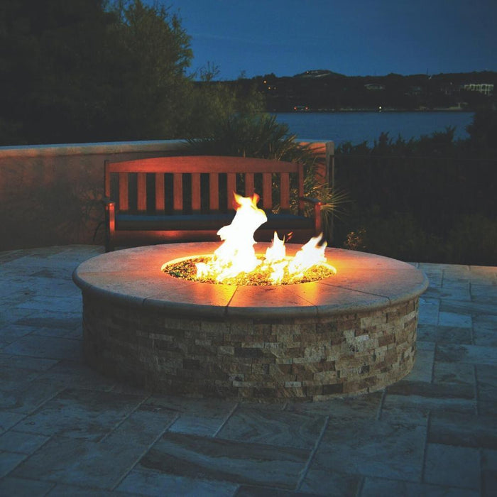 Warming Trends 22 Inch Brass Gas Burner