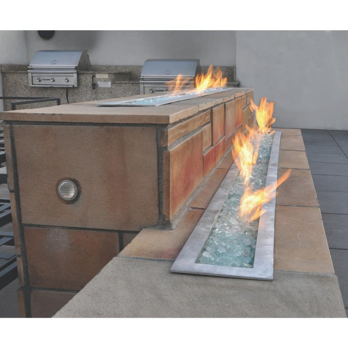 Warming Trends Linear CROSSFIRE 22 Brass Gas Burner