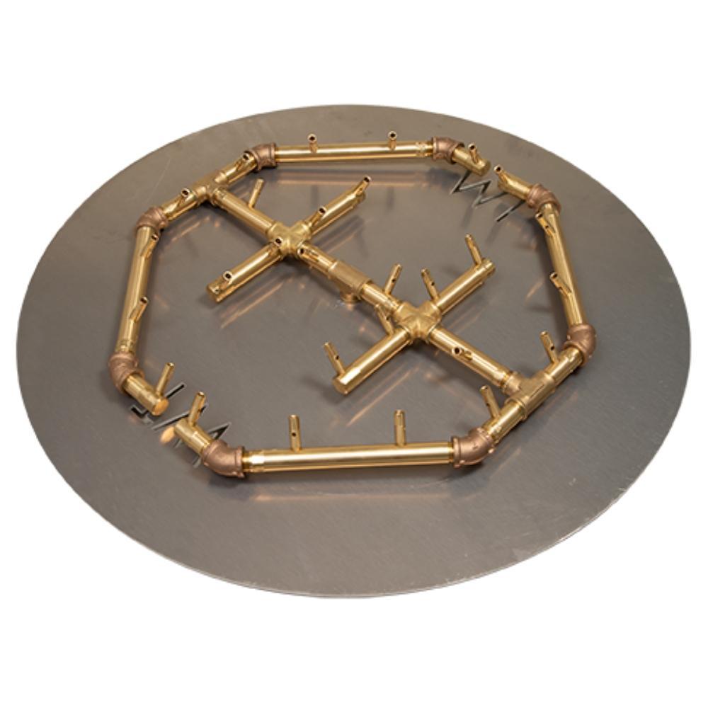 https://cdn.shopify.com/s/files/1/0262/9232/2407/files/warming-trends-cfbo280-octagonal-crossfire-23-inch-brass-gas-burner-cfbo280lpalpl30c-gas-burner-liquid-propane-no-flex-line-30-circular-plate-38973001990400.jpg?v=1683264127