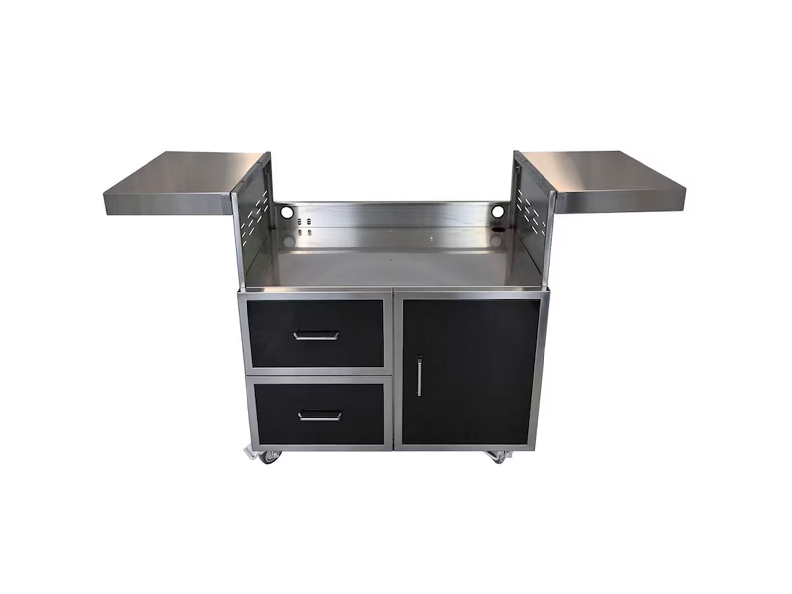 Parrilla de gas independiente Wildfire Ranch Pro de 36 pulgadas, de acero inoxidable 304, color negro 