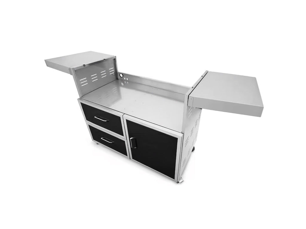 Wildfire Ranch Pro 42-Inch Black 304 Stainless Steel Freestanding Gas Grill