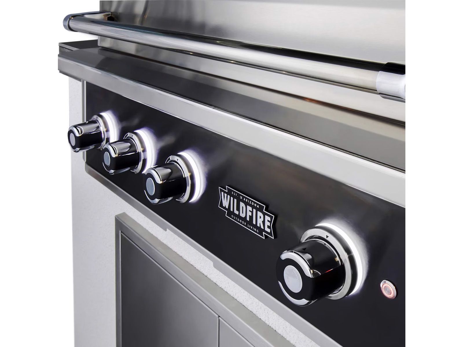 Wildfire Ranch Pro 36-Inch 3 Burner Black 304 Stainless Steel Gas Grill