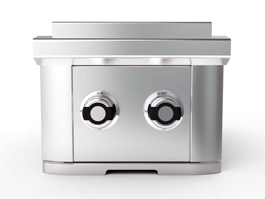 Wildfire Ranch 304 Stainless Steel 15-Inch Double Side Burner