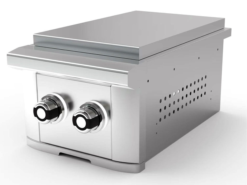 Wildfire Ranch 304 Stainless Steel 15-Inch Double Side Burner