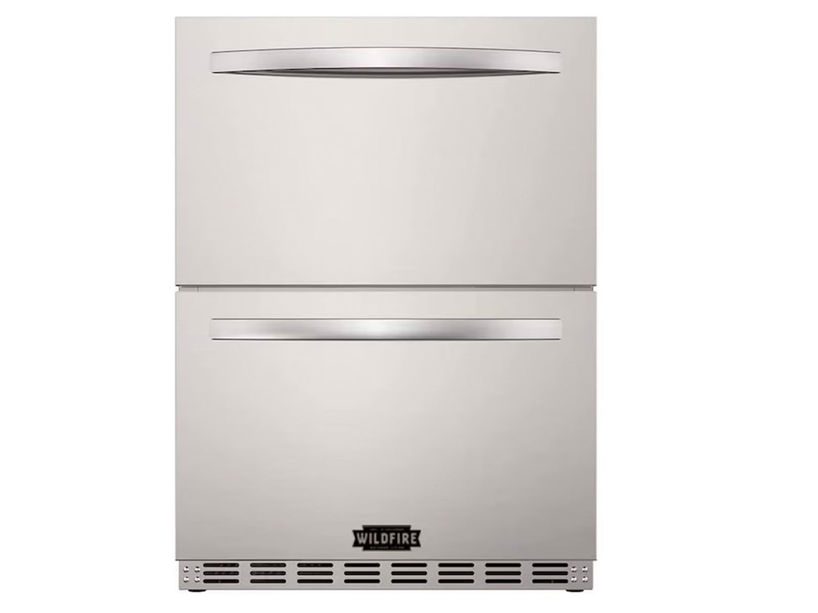 Wildfire 24-Inch 5.3 Cu. Ft. Dual Drawer Stainless Steel Outdoor Refrigerator