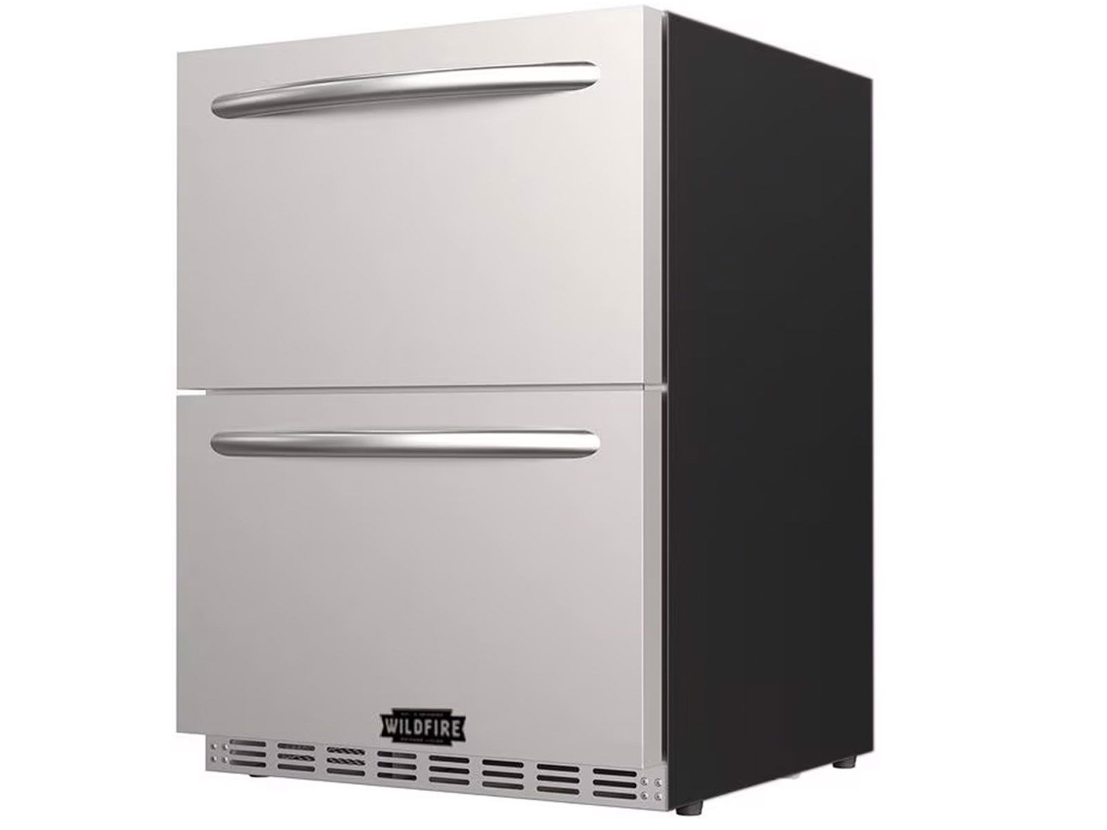 Wildfire 24-Inch 5.3 Cu. Ft. Dual Drawer Stainless Steel Outdoor Refrigerator