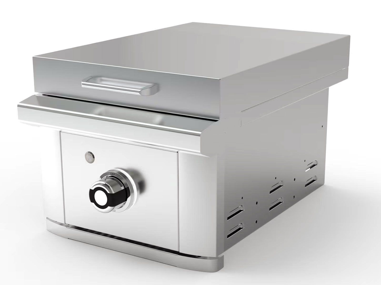 Wildfire Ranch 15-Inch 304 Stainless Steel Side Griddle