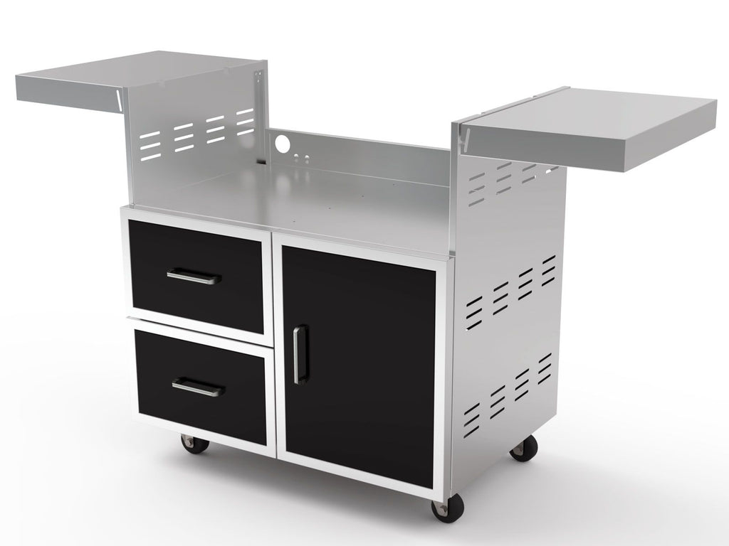 Wildfire Black 304 Stainless Steel 36-Inch Grill Cart