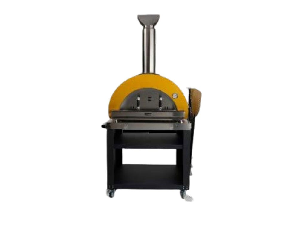 Carrito para horno de pizza de leña Coyote con portaherramientas 