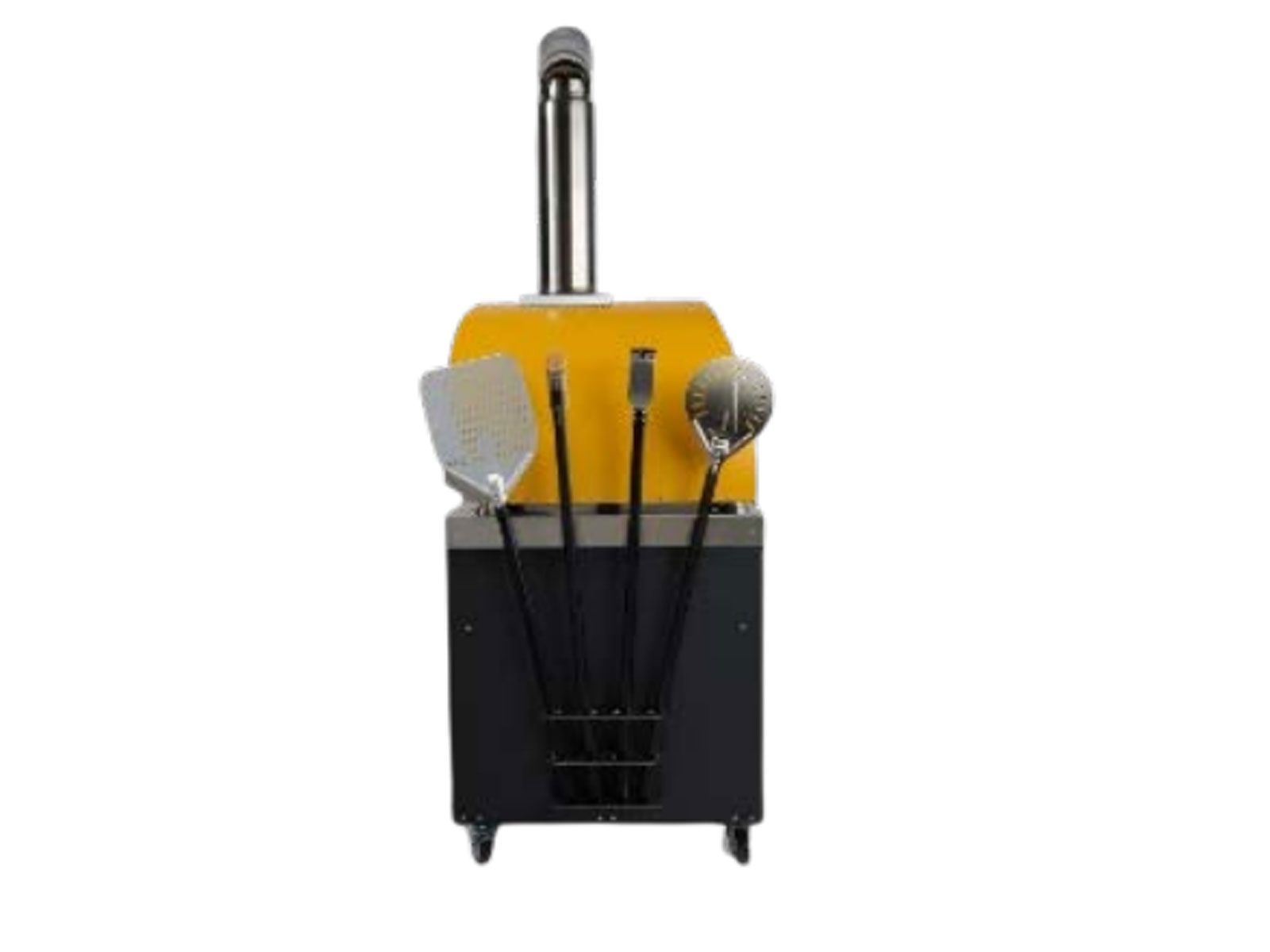 Carrito para horno de pizza de leña Coyote con portaherramientas 